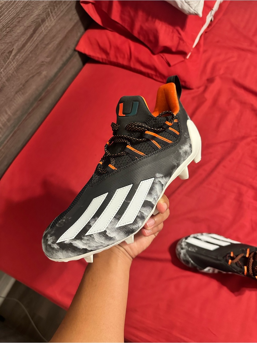 University of Miami Football cleats
